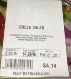 Meijer Issues Allergy Alert On Mislabeled Pre-Made Caesar Salads Caesar Salads Mislabeled As Greek Salads Sold In Meijer Deli Sections